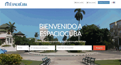 Desktop Screenshot of espaciocuba.com